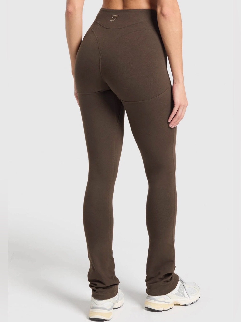 Gymshark Kids Black Leggings with Subtle Logo